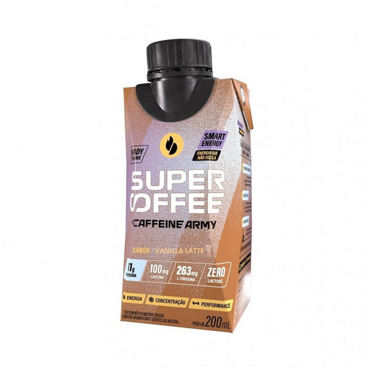 SuperCoffee Ready To Drink (200ml) - Sabor: Vanilla Latte