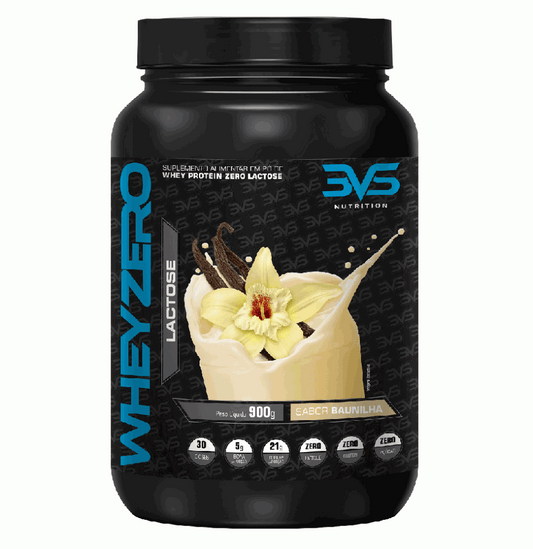 Whey Zero Lactose (900g) - Sabor: Baunilha