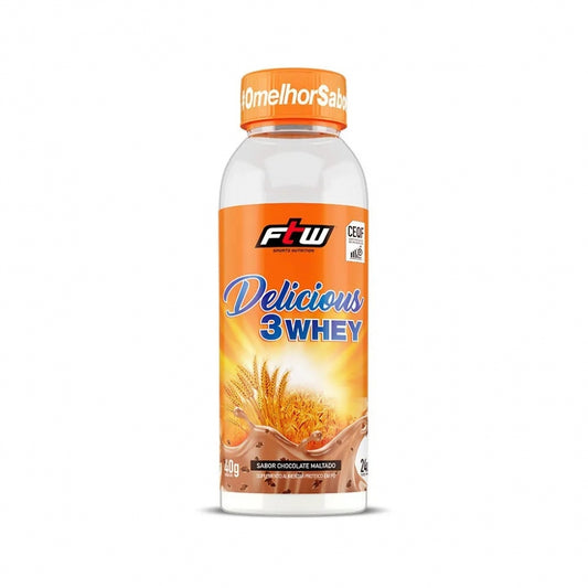 Delicious 3Whey (40g) - Sabor: Chocolate Maltado