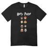 Camisa Feminina Baby Look Turma de Hogwarts