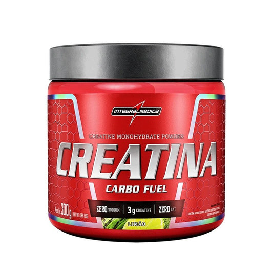 Creatina Carbo Fuel (300g) - Sabor: Limão