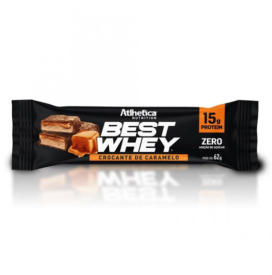 Best Whey Bar (62g) - Sabor: Crocante de Caramelo