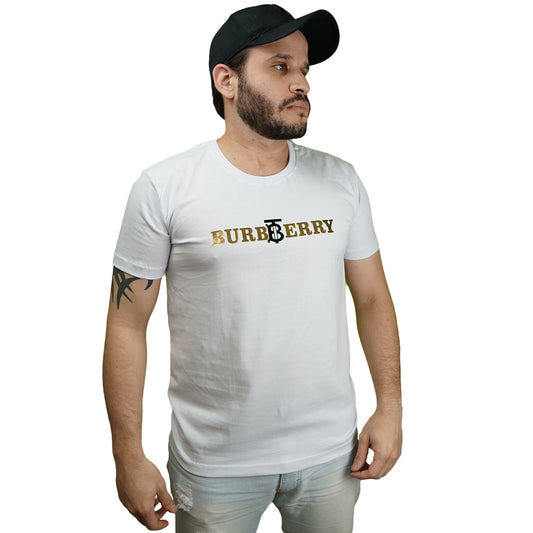 Camisa Masculina Burberry Golden Premium