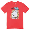 Camisa Feminina Baby Look Troco Gente Chata Por Cafe