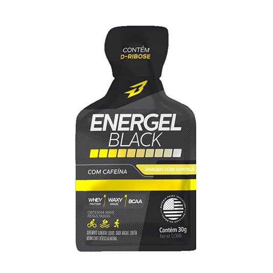 Energel Black (30g) - Sabor: Abacaxi com Hortelã